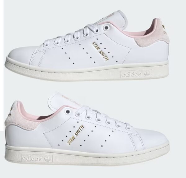 Adidas Stan Smith Blanco/Rosa – Clásico y Elegante - Image 3